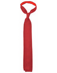 Red Knit Tie - Beckett & Robb