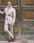 Tan Linen Suit - Beckett & Robb