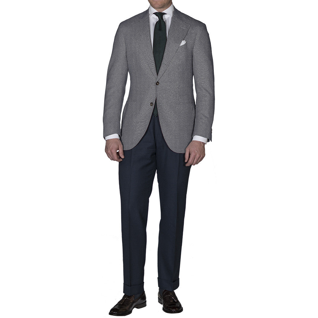 Grey Open Weave Sport Coat