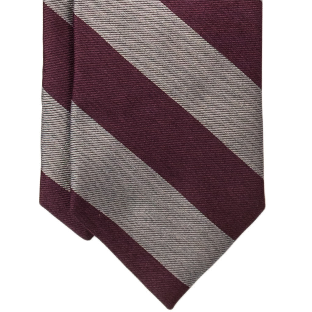 Classic Purple & Grey Tie – Beckett & Robb