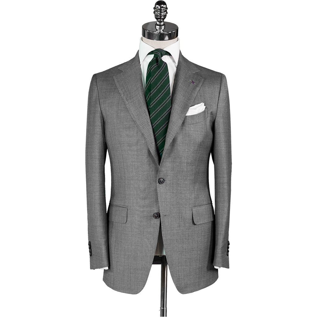 Light Grey Twill Suit - Beckett & Robb