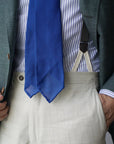 Royal Blue Grenadine Tie (Garza Piccola) - Beckett & Robb