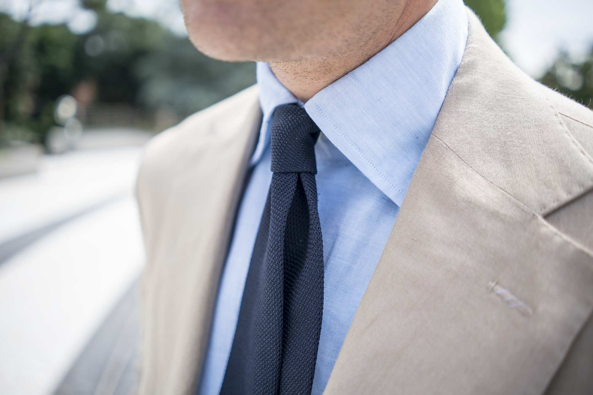 Italian silk grenadine ties