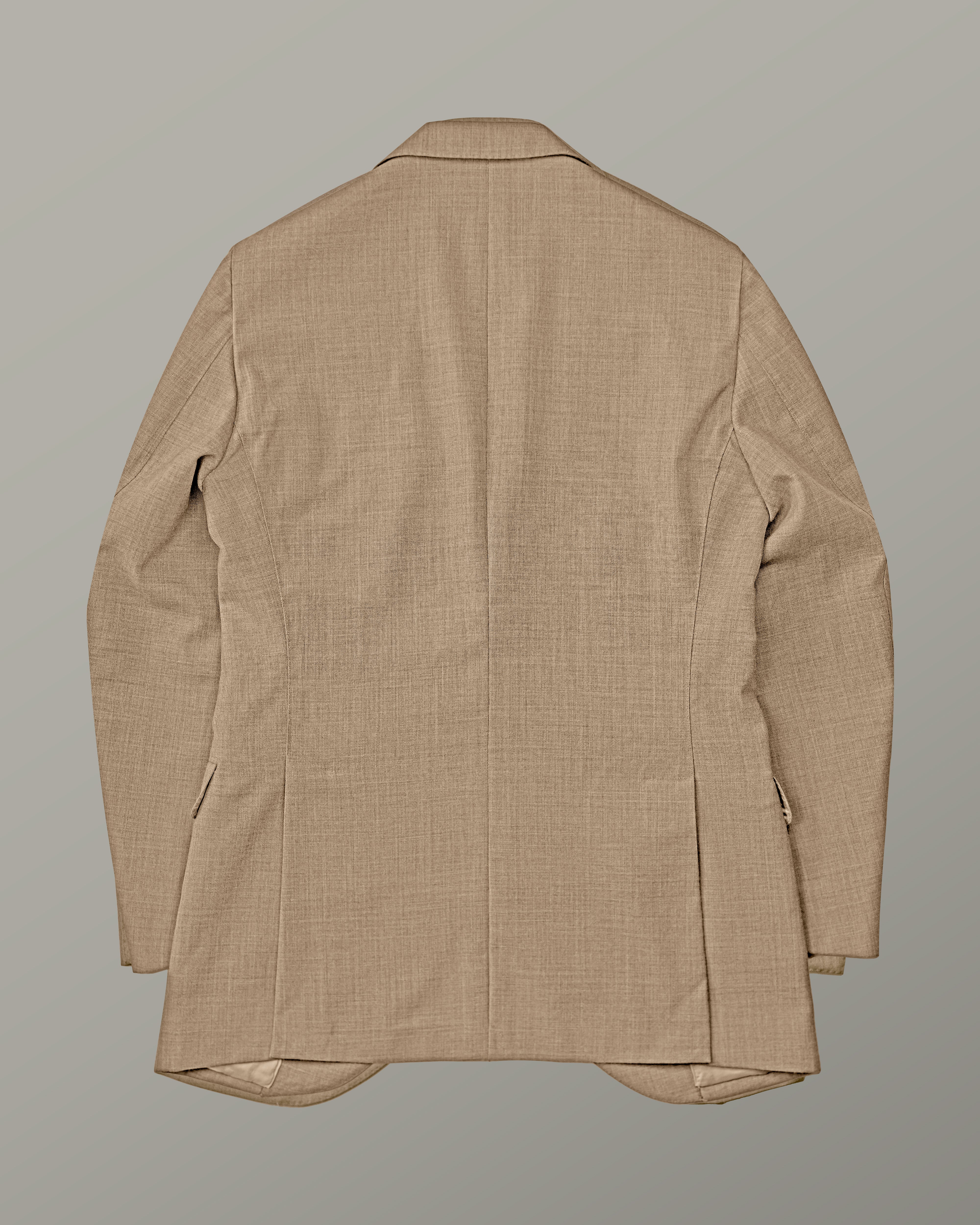 Two Piece - Ecru Plain Tropical Wool