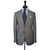 Grey Quilted Flannel Jacket