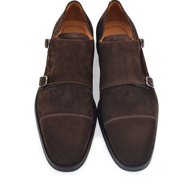 Regent Brown Double Monk Strap - Beckett & Robb