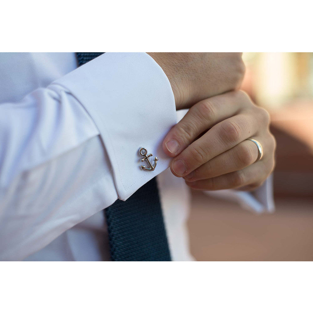 Anchor Cufflinks - Beckett & Robb