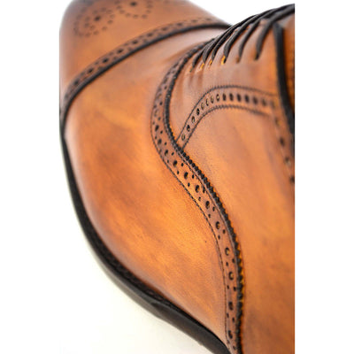 Firenze Brown Half Brogue - Beckett & Robb