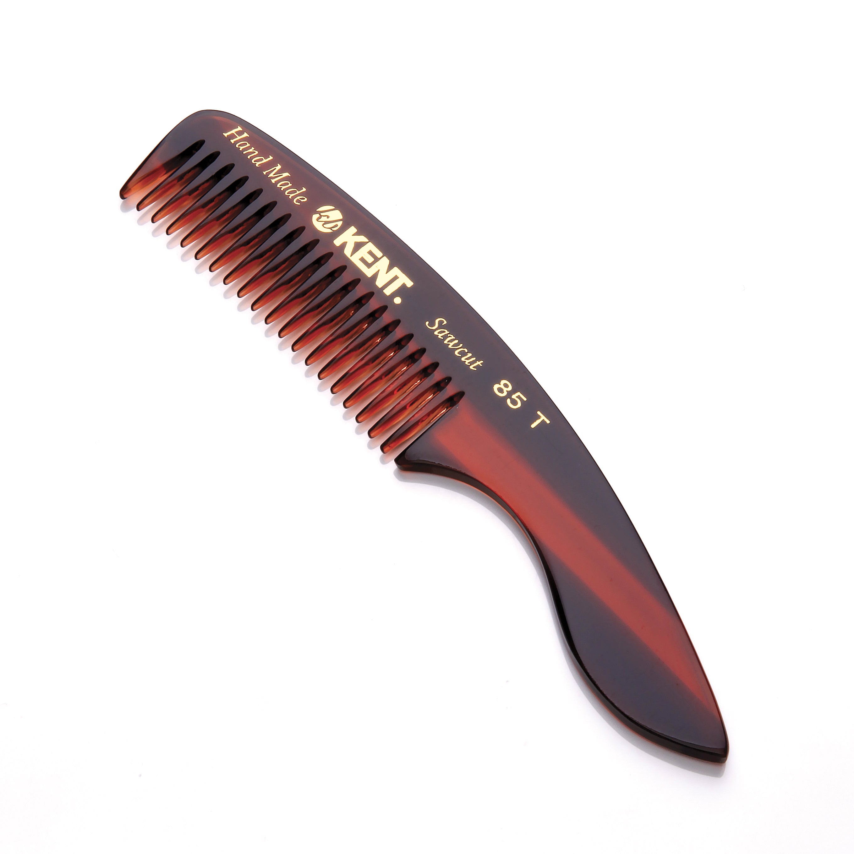 Kent Swept Tail Large Facial Hair Comb (A85T) - Beckett &amp; Robb