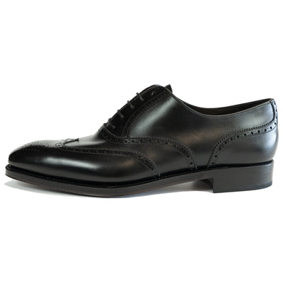 Carmina Black Wingtip - 922 - Beckett & Robb