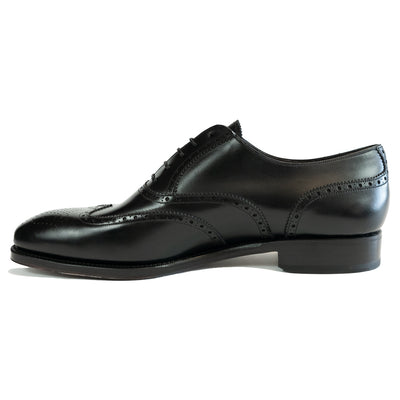 Carmina Black Wingtip - 922 - Beckett & Robb