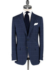 Bold Blue Plaid Suit - Beckett & Robb