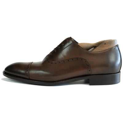 Arno Brown Cap Toe - Beckett & Robb