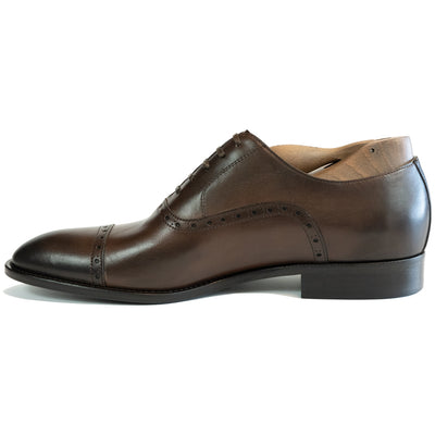 Arno Brown Cap Toe - Beckett & Robb
