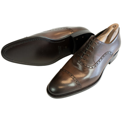 Arno Brown Cap Toe - Beckett & Robb