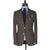 Brown Windowpane Basketweave Sport Coat