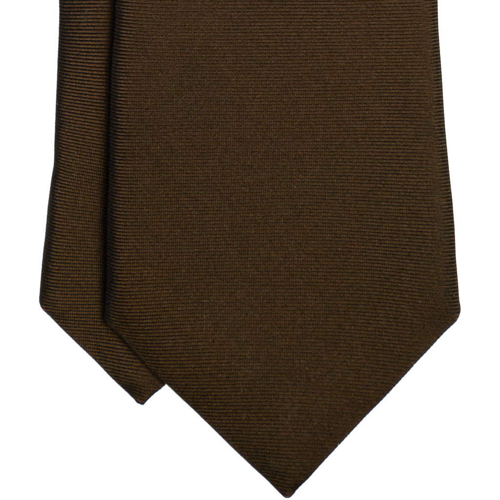 Brown Silk Tie - Beckett &amp; Robb