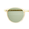 Cran Ivory Frame - Bottle Green Lenses - Beckett & Robb