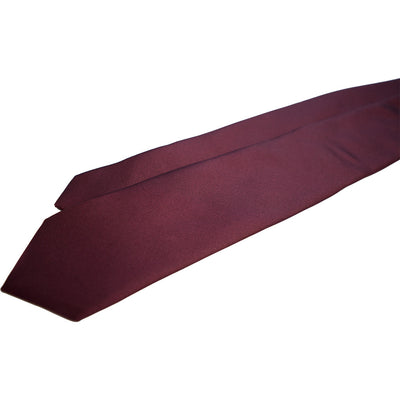 Burgundy Silk Tie - Beckett & Robb