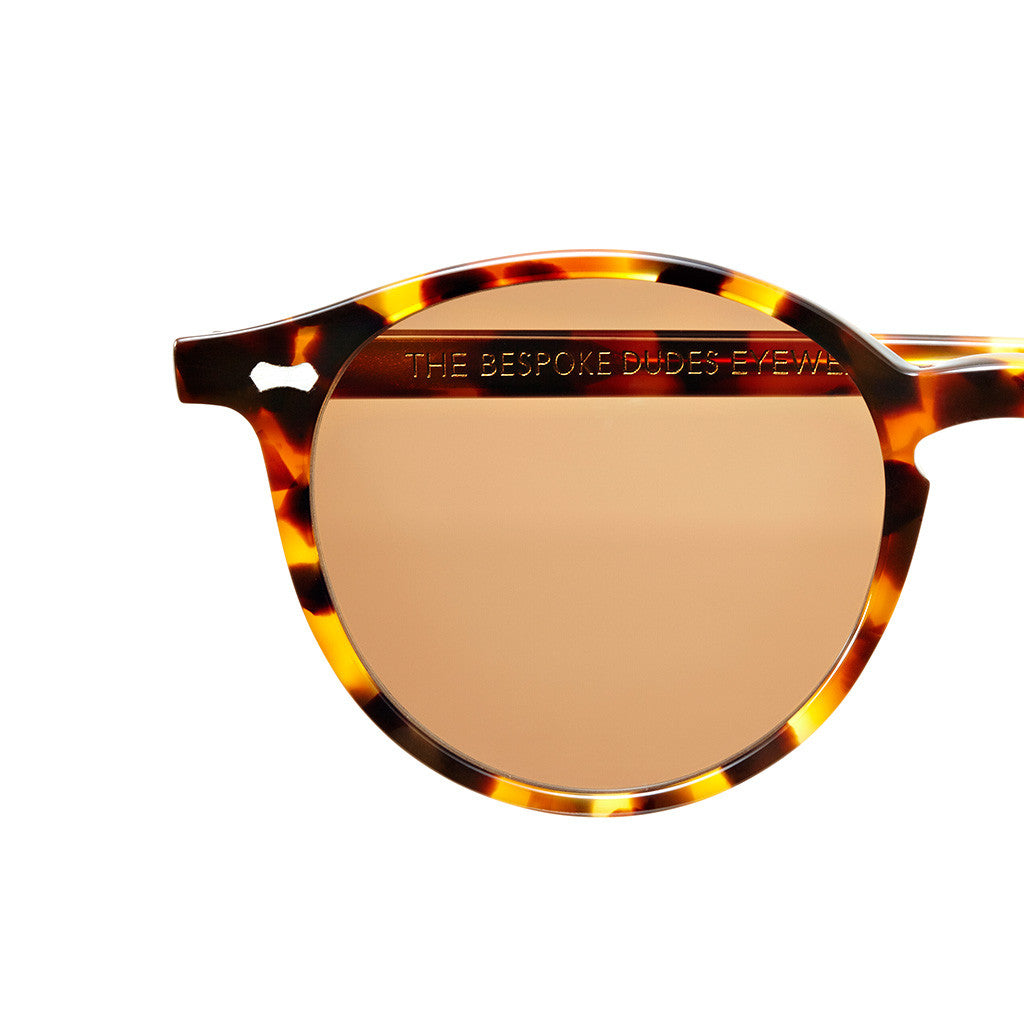 Cran Amber Tortoise Frame - Tobacco Lenses - Beckett &amp; Robb