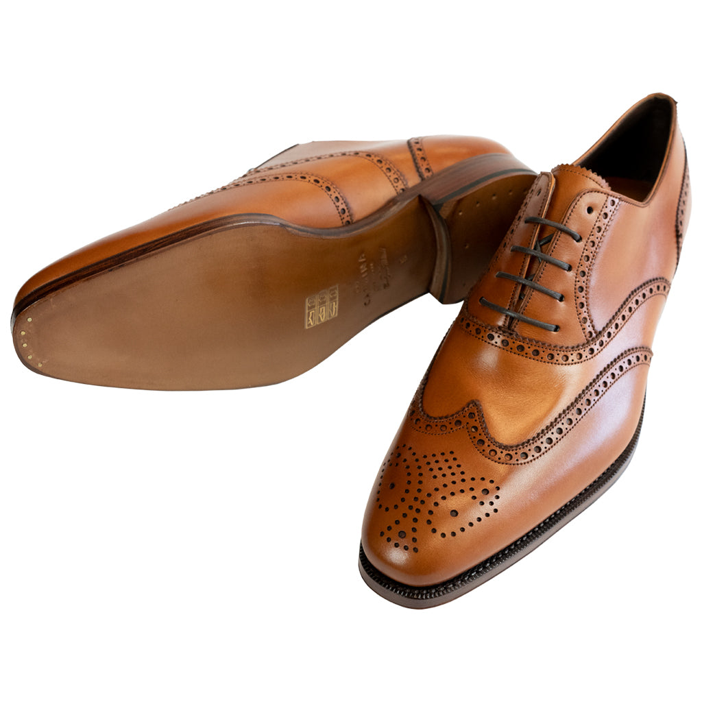 Carmina Tan Wingtip - 922 - Beckett &amp; Robb