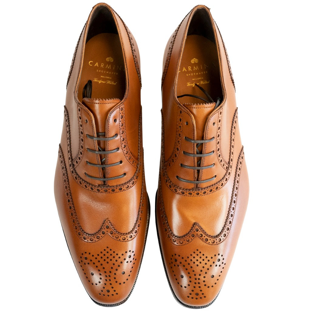 Carmina Tan Wingtip - 922 - Beckett &amp; Robb