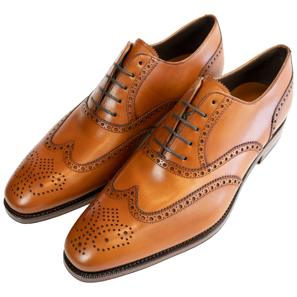 Carmina Tan Wingtip - 922 - Beckett & Robb