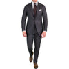 Dark Grey Bird's Eye Suit - Beckett & Robb