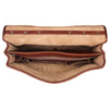 Bound Edge English Briefcase- Chestnut - Beckett & Robb