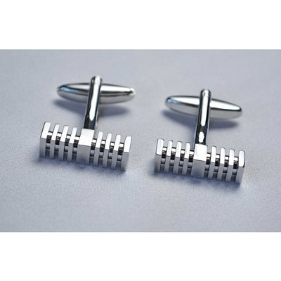 Stepped Cufflinks - Beckett & Robb