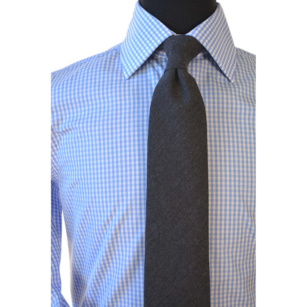 Light Blue Gingham Shirt - Beckett &amp; Robb