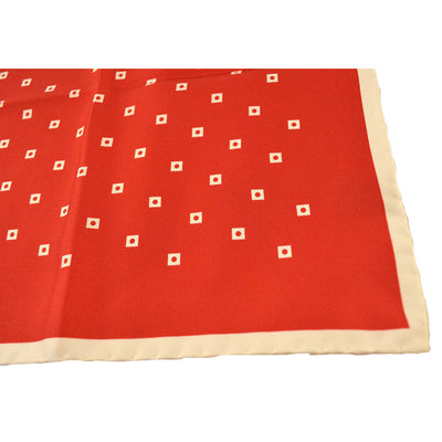 Red & White Pocket Square - Beckett & Robb