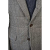 Grey Quilted Flannel Jacket - Beckett & Robb