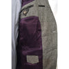 Grey Quilted Flannel Jacket - Beckett & Robb
