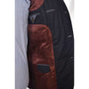 Navy Quilted Flannel Jacket - Beckett & Robb