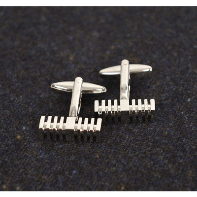 Stepped Cufflinks - Beckett & Robb