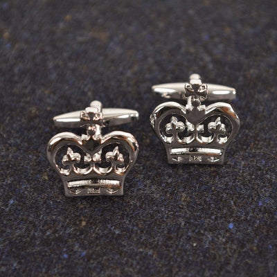 Crown Cufflinks - Beckett & Robb