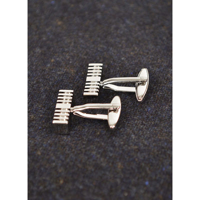Stepped Cufflinks - Beckett & Robb