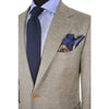 Navy Paisley Pocket Square - Beckett & Robb