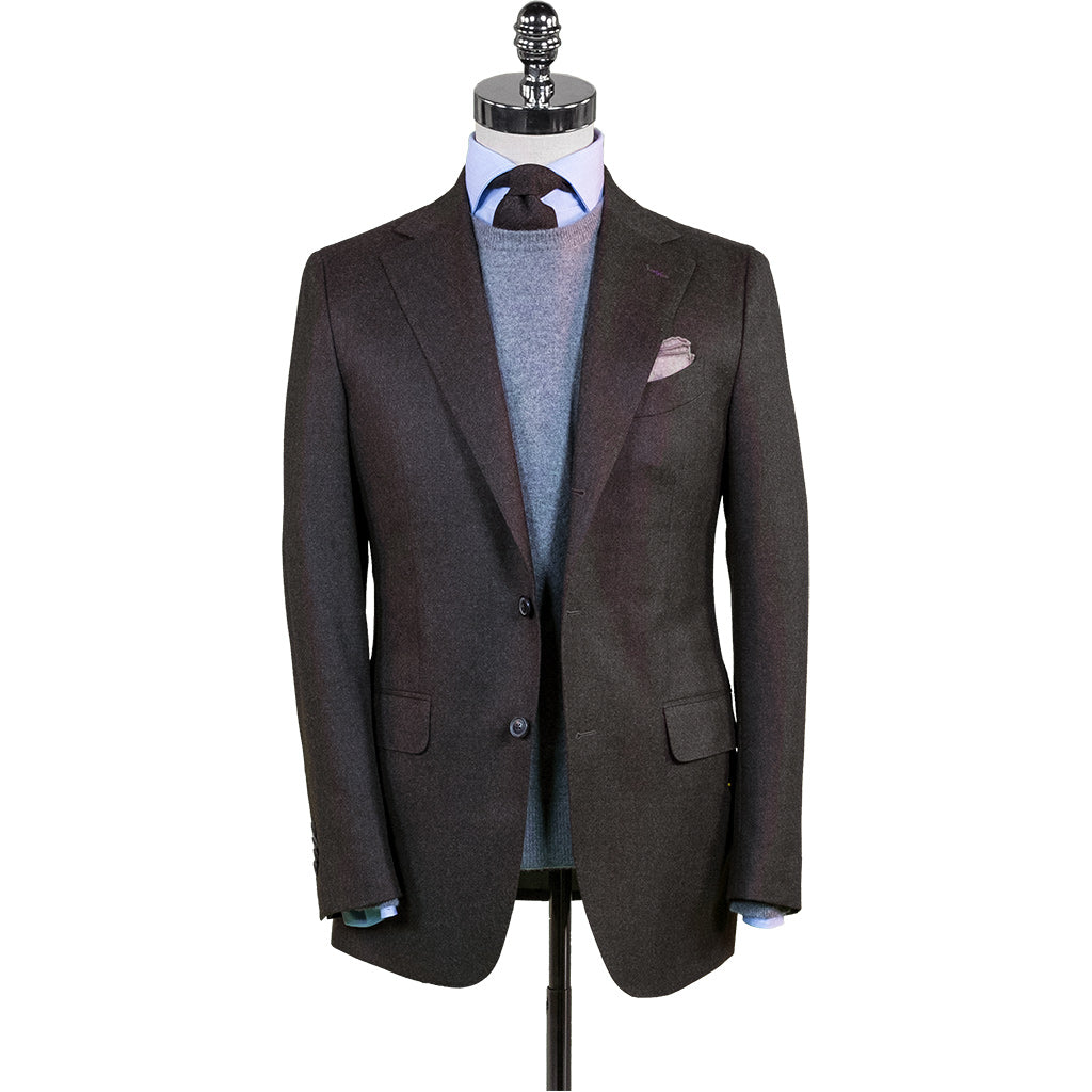 Brown Flannel Suit - Beckett &amp; Robb