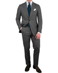 Dark Grey Flannel Suit - Beckett & Robb