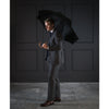 Fox Light Grained Hardwood Tube Umbrella - Black Canopy - Beckett & Robb