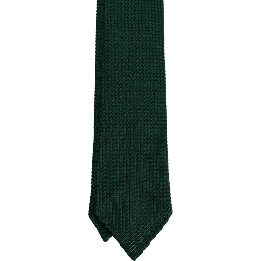 Green Grenadine Tie (Garza grossa)