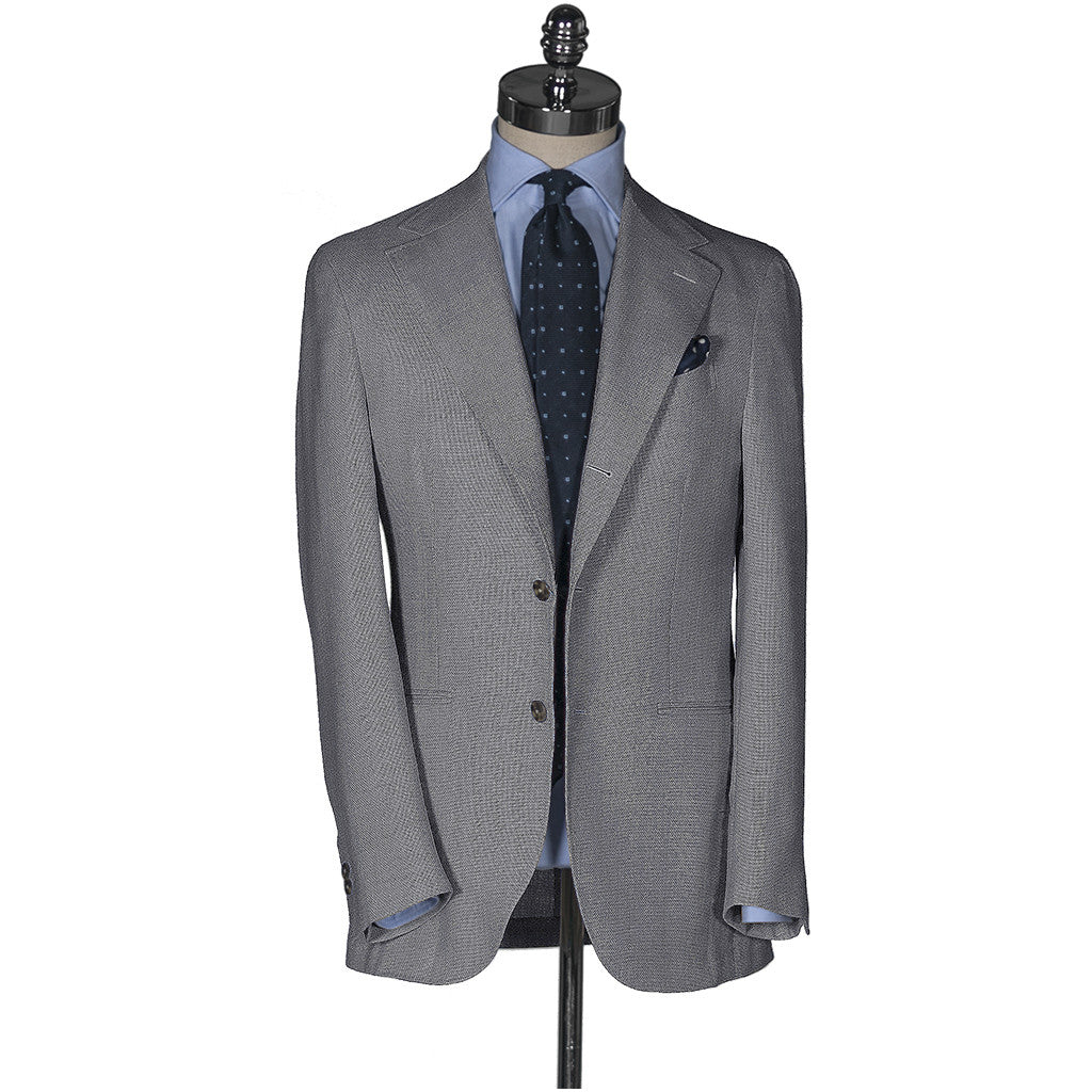 Grey Open Weave Sport Coat - Beckett & Robb