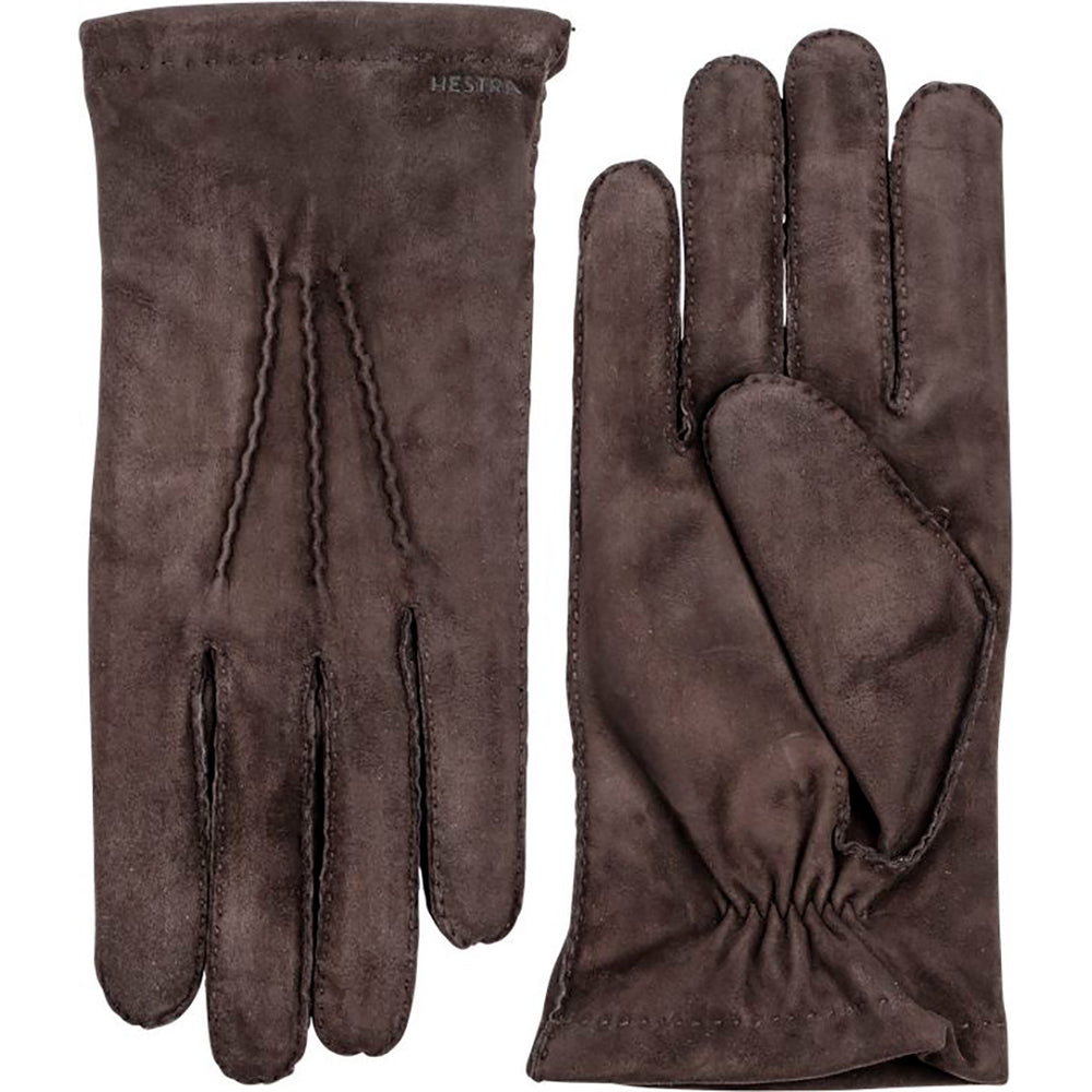 Hestra Leather Gloves Black Beckett & Robb
