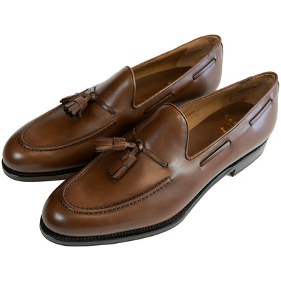 Carmina Brown Tassel Loafer - 734 - Beckett & Robb