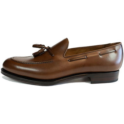 Carmina Brown Tassel Loafer - 734 - Beckett & Robb
