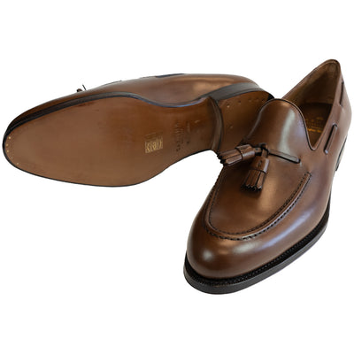 Carmina Brown Tassel Loafer - 734 - Beckett & Robb