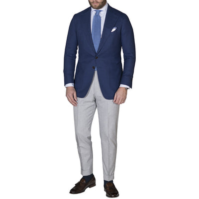 Blue Open Weave Sport Coat - Beckett & Robb