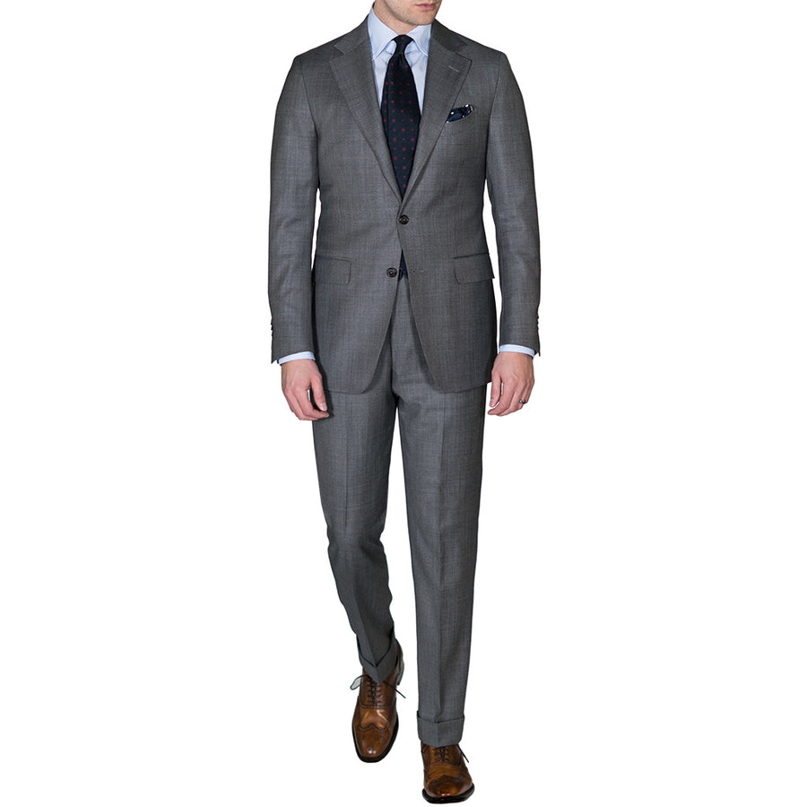 Grey Crispaire Suit - Beckett & Robb